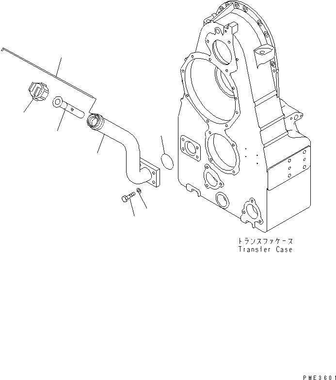 Compactors Komatsu / WF550-3D S/N 50001-UP(wf550-3c) / TRANSMISSION (TRANSFER FILLER)(150290 : F4320-69A0)