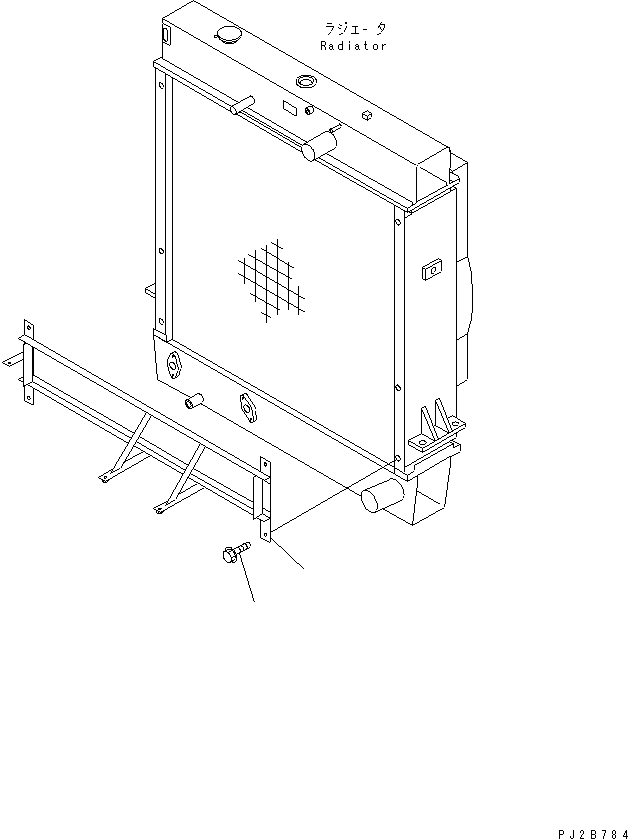 Compactors Komatsu / WF550T-3D S/N 50001-UP (For Komatsu Hanomag (Germany))(wf550t-c) / RADIATOR (FAN DUCT)(#50003-)(060090 : C0310-03A0A)
