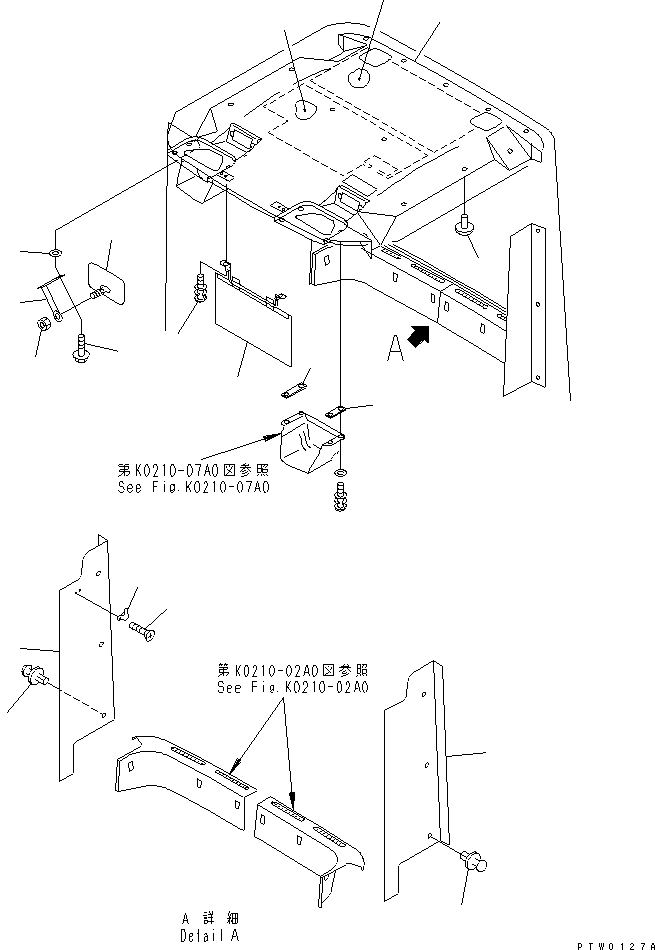 Compactors Komatsu / WF550T-3A S/N 50001-UP(wf550t-r) / OPERATOR