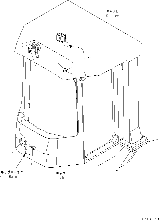 Compactors Komatsu / WF550T-3A S/N 50001-UP(wf550t-r) / OPERATOR