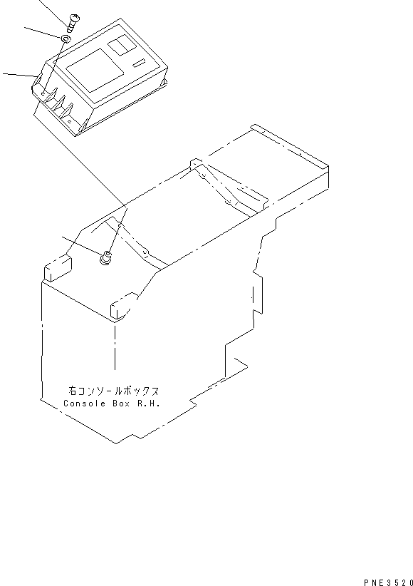Compactors Komatsu / WF550T-3A S/N 50001-UP(wf550t-r) / FLOOR HARNESS (SUB MONITOR AND MOUNTING PARTS)(240570 : K4210-02A0)