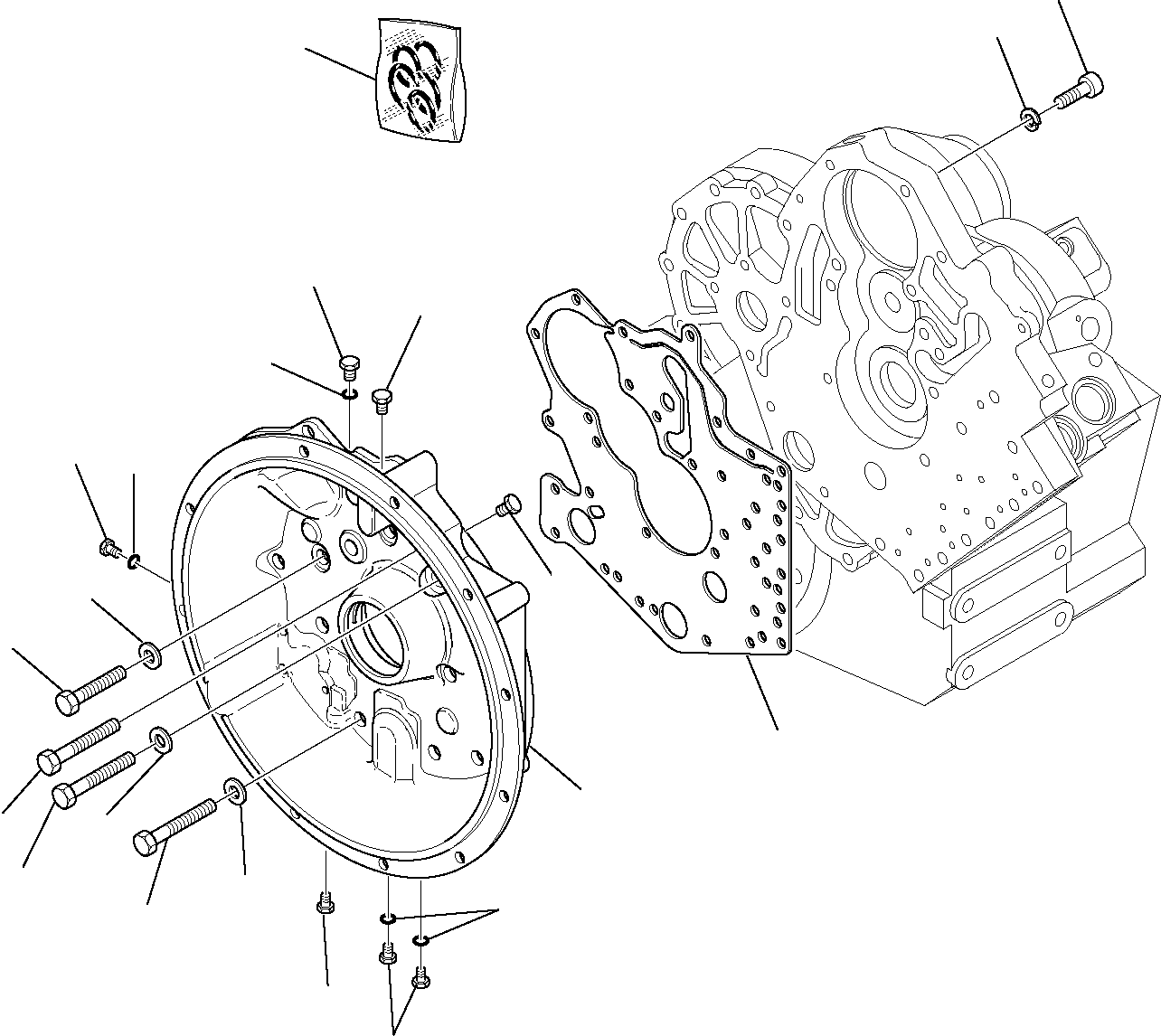 Telescopic Handlers Komatsu / WH713-1E0 WH714H-1E0 WH716-1E0 S/N 395F71003-Up(wh71e0) / TRANSMISSION (1/14)(D-3270 : 3270)