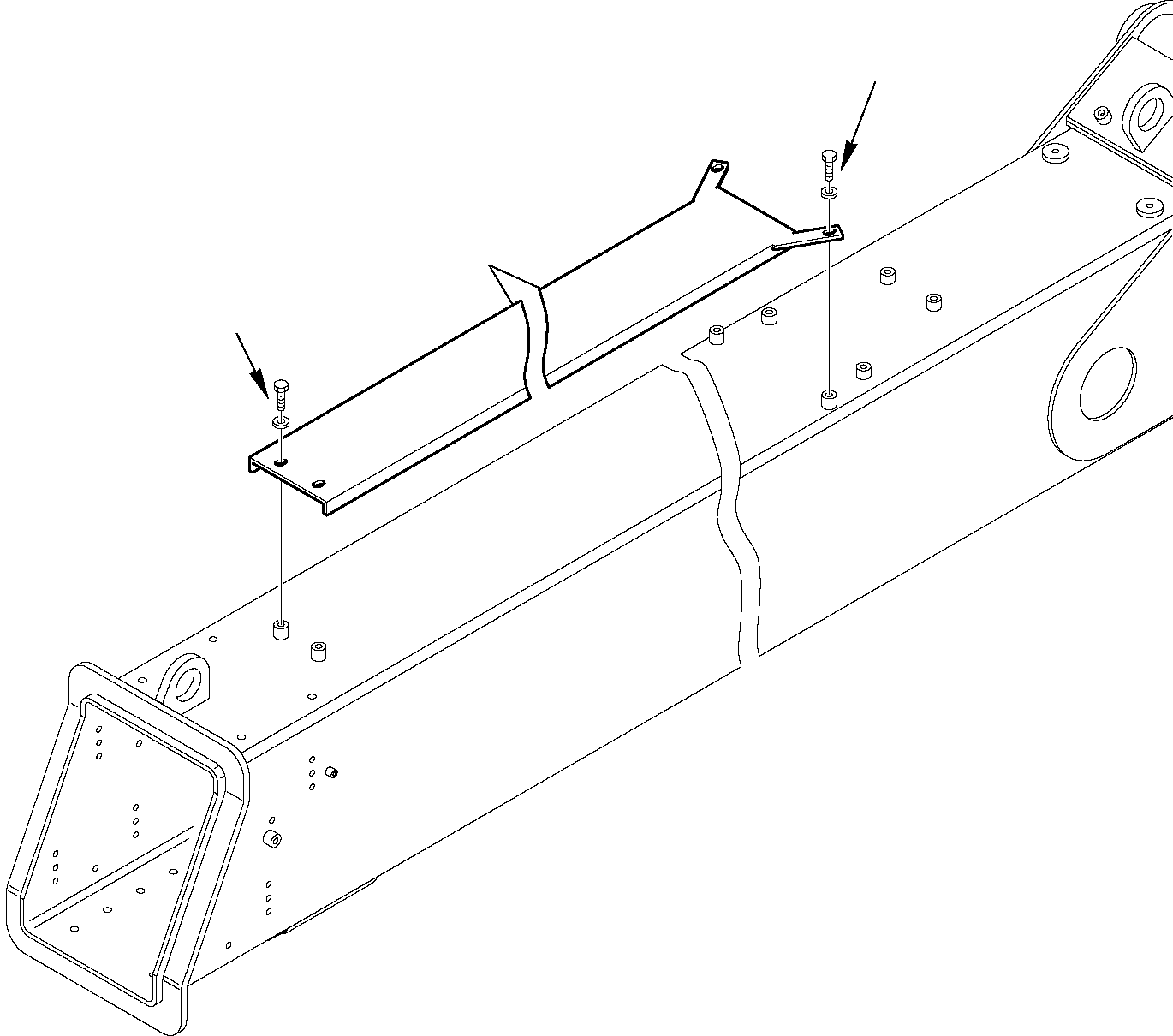 Telescopic Handlers Komatsu / WH713-1E0 WH714H-1E0 WH716-1E0 S/N 395F71003-Up(wh71e0) / PIPING PROTECTION(H-7050 : 7050)