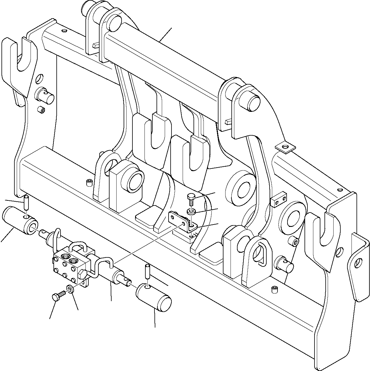 Telescopic Handlers Komatsu / WH713-1E0 WH714H-1E0 WH716-1E0 S/N 395F71003-Up(wh71e0) / HYDRAULIC QUICK COUPLING (1/2)(H-7920 : 7920)