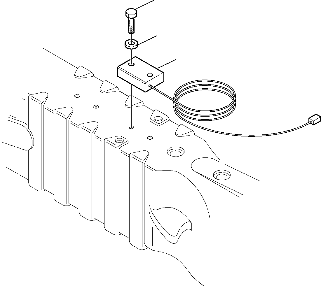 Telescopic Handlers Komatsu / WH713-1 WH714-1 WH714H-1 WH716-1 S/N 395F70241-Up(wh7_1) / LOAD SENSOR(B-0330 : 1620)