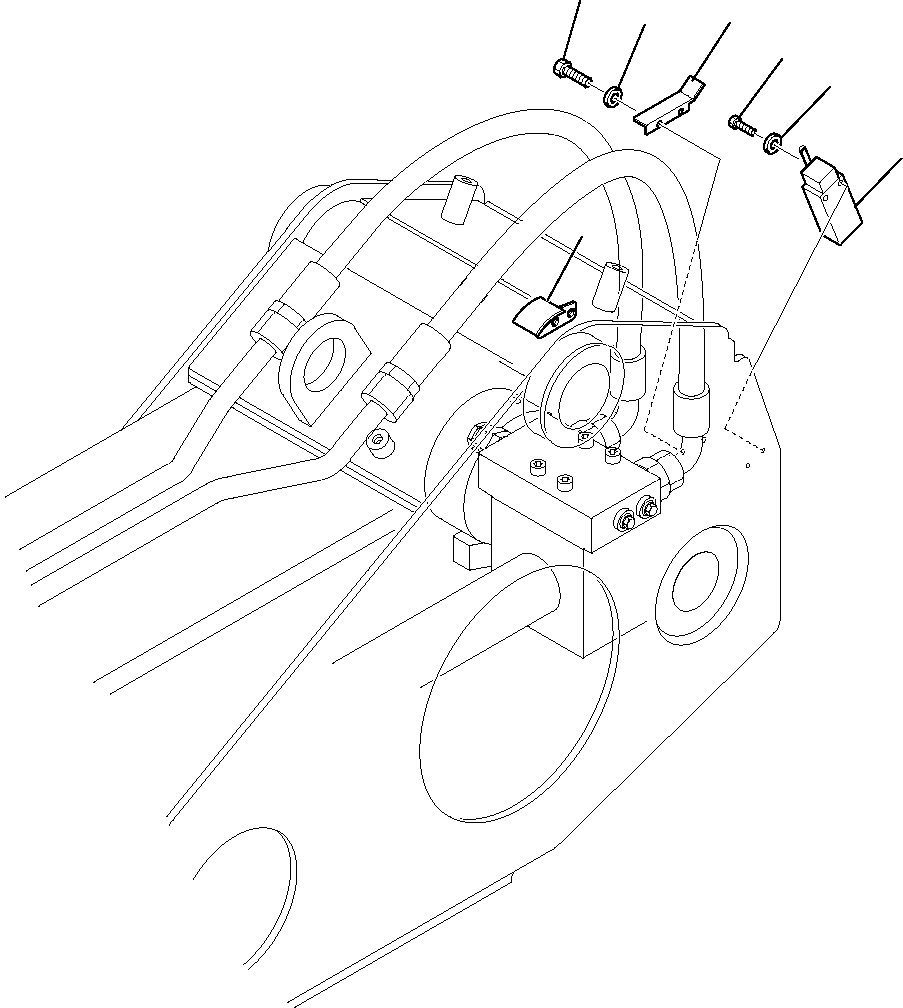 Telescopic Handlers Komatsu / WH713-1 WH714-1 WH714H-1 WH716-1 S/N 395F70241-Up(wh7_1) / AUTOSTOP SENSOR(B-0370 : 1660)