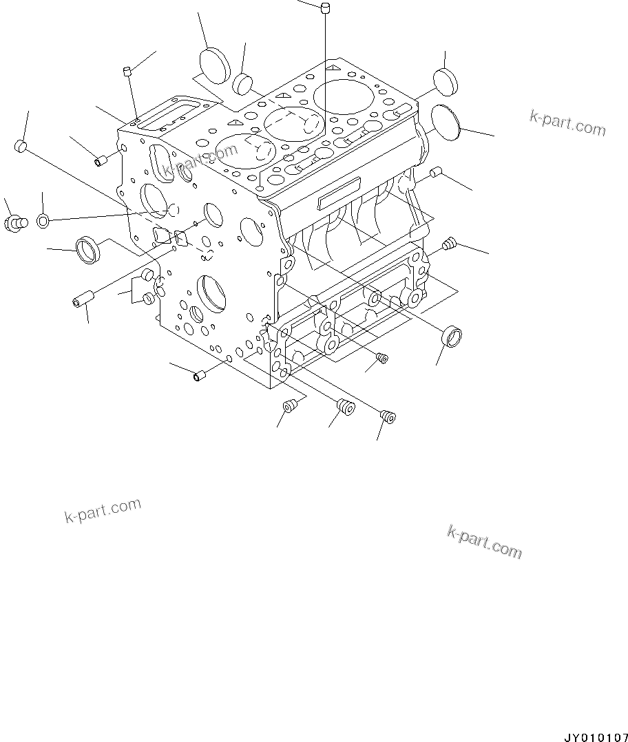 零件分解图：目录章节 — 3D67E-2A S/N 8A0357-UP (For PC18MR-3)