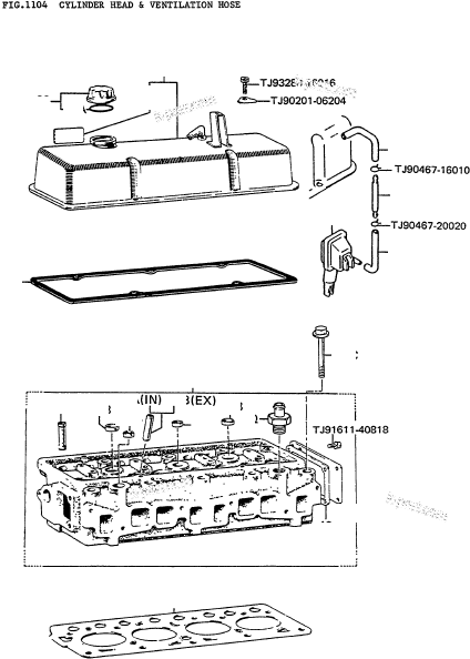 零件分解图：目录章节 — 4P GASOLINE ENGINE (PM005) S/N 0162653~