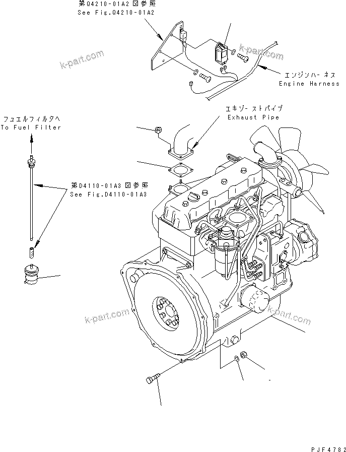 零件分解图：目录章节 — FD15-17 S/N 630001-UP