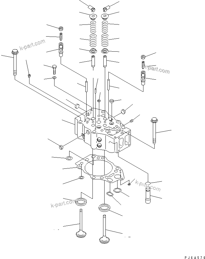 零件分解图：目录章节 — SA12V140-1D-A S/N 10001-UP