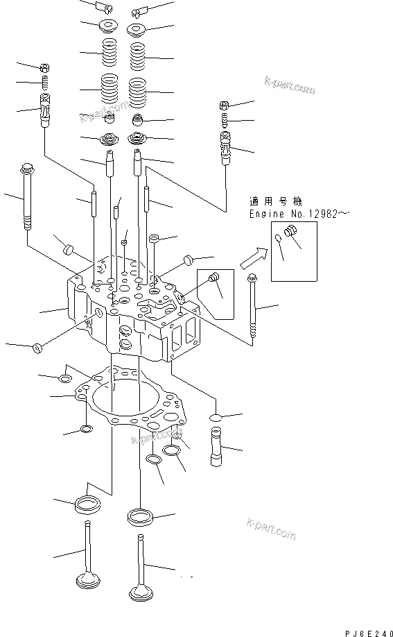 零件分解图：目录章节 — SA12V140-1Q S/N 10034-UP