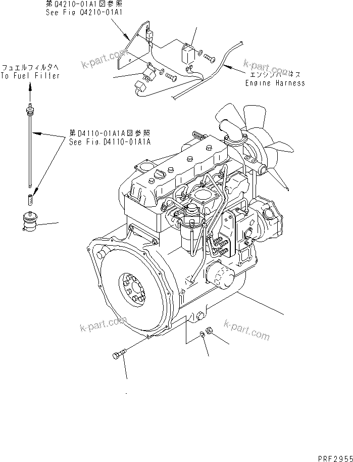 零件分解图：目录章节 — SD10-5 S/N 70001-UP